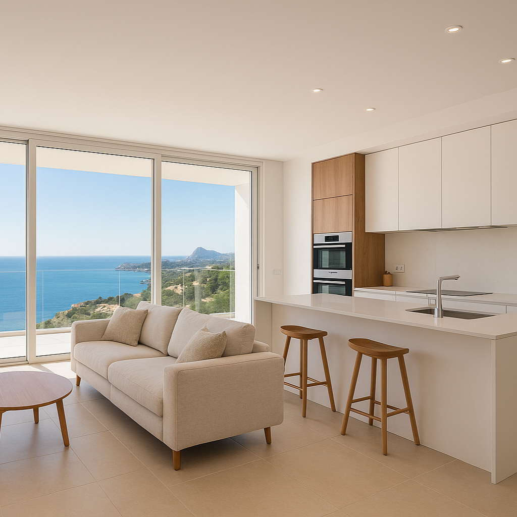 Vivienda de lujo con vistas al mar